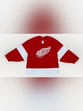Vintage Detroit Red Wings Jersey CCM Made in Canada Size Small NHL Hockey